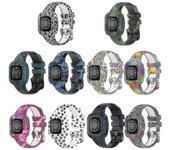Smartwatch Band Para Garminfit Jr 3/garmin Vivofit Jr 3 Correa de Sílice Wear-resist Camuflaje azul