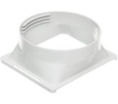 Aire acondicionado Manguera de escape Conector cuadrado 5.9 pulgadas Aire acondicionado portátil Manguera de escape Conn