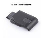 Cubierta de la puerta de la tapa de la batería puede para Gopro Hero5 / 6 / 7 Negro Accesorios de la cámara deportiva 7Portó lateral negro