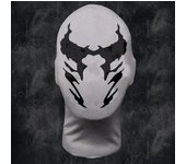 2020 Halloween Magical Moving Inkblot Breath Mask negro/blanco