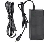 42V 1.5-2A cargador de scooter eléctrico Cargador de batería de litio para accesorios de scooter eléctrico M365 (u Negro