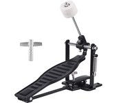 Pedal de batería Aleación de aluminio negro Tambores de rack para niños Juego de pedales con batidor de tambor y tecla de tambor