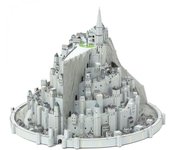 Lord of the Rings El Señor de los Anillos Minas Tirith Premium 3D Metal Earth Model Kit Plata