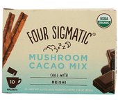 Four Sigma Foods Inc Cacao Hot Reishi Mushroom, 2.16 Oz (Paquete de 1)