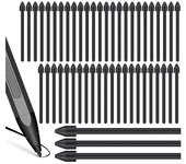 50 piezas de puntas puntas de repuesto puntas de repuesto puntas de lápiz óptico para Note10 / Note10 Plus / Note 20 / S7 / S7 Plus Negro