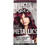 göt2b Schwarzkopf Got2b Metallics Tinte Permanente, M68 Rubí Oscuro