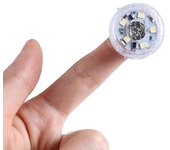 Coche Mini Led Touch Interruptor Luz Auto Wireless Ambient Lámpara De Lectura Nocturna Púrpura