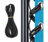 Cable de repuesto para silla de gravedad cero, paquete de 4 paquetes de repuesto universal Kit de herramientas de reparación de cables elásticos pa...