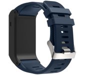 Muñequera deportiva de silicona para Garmin Vivoactive HR Azul oscuro