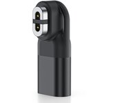 Fonken Tipo C Adaptador Cargador Cargador de auriculares de conducción ósea para AfterShokz / Aeropex AS800 Adaptador de carga de auriculares negro