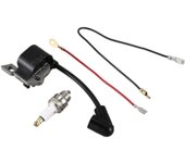 Bobina de encendido, bujía y cables para motosierra Stihl MS170 MS180 negro