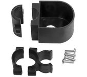 Soporte de bastón para andador, accesorios universales para el soporte del bastón, soporte de muleta ajustable para sillas de ruedas, andadores, sc...