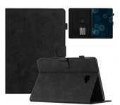 Para Samsung Galaxy Tab A 10.1 (2016) T580 T585 Card Holder Tablet Case Leather Stand Tablet Cover Negro/negro Style A Samsung Galaxy Tab A 1