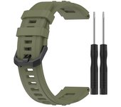Para Huami Amazfit T-rex Ultra A2142 Silicone Watch Strap Adjustable Wrist Band Verde/verde Style D Huami Amazfit T-rex Ul