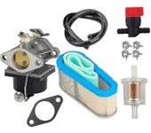 Kit de carburador con filtro de aire, válvula de cierre y filtro de combustible - Tecumseh OHV125, OHV130, OHV135
