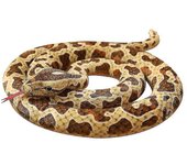 Peluche de peluche de animales de peluche de serpiente, anaconda gigante Juguetes realistas para niños Marrón 200cm