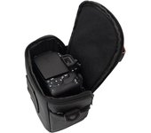 Bolsa de cámara Estuche triangular para cámara Estuche de hombro Bolsa para cámara digital para cámara DSLR SLR Negro