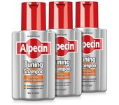 Alpecin Caffeine Tuning Shampoo Anti-Grey Colour Protection - 200ml x 3