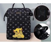 Nordic Disney Lion King Simba Bolsa de pañales Mochila para bebés Z