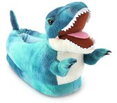 DUQI Invierno cálido zapatillas de interior antideslizante ropa de casa dinosaurio zapatos de peluche juguetes regalo de cumpleaños Adultos Style 2