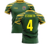 Airo Sportswear 2025-2026 Camiseta de rugby South Africa Springboks Home Concept (Etzebeth 4) Verde XLB