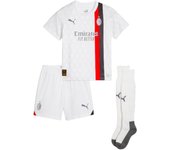Puma Mini kit AC Milan Away 2023-2024 Blanco 2-3 Years