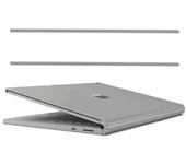 Unbrand 1pc tira antideslizante para Microsoft Surface Book 3 pies de goma reemplazo inferior Gris