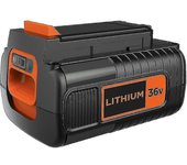 Batería de litio de 36v 2ah, compatible con todas las herramientas Black+decker de 36v, sin efecto memoria, baja autodescarga, práctica, compacta y...