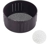 Cesta de reemplazo de la freidora de aire, para todo el horno de la freidora de aire, accesorios de la freidora de aire, cesta de fritura antiadher...