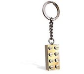 LEGO Classic:Llavero de ladrillo de oro (2x4) 850808