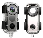 "40 metros" Insta360 One X2 Lente protectora submarina Fundas impermeables Cámara deportiva panorámica subacuática Protectores de lentes de buceo C...