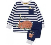 The Gruffalo El conjunto de pijamas rayados de Gruffalo Boys Marina de guerra/Gris/Marrón 4-5 Years
