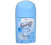 Secret Desodorante Antitranspirante Secreto Wide Solid, Ducha Fresca 1.7 oz (Pack de 1)
