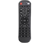 Mando a distancia para Android TV Box H96 Mando a distancia universal de repuesto Negro