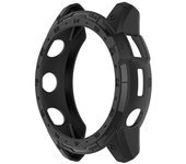 Funda TPU para Garmin Fenix 7X 6X 5X Tactix 7 6X Pro Fenix 7 6 5 Enduro 2 Silicona Suave Transparente negro