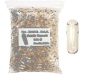 1000pcs Tamaño estándar 00 # 0 # 1 # Cápsulas vacías Cápsulas transparentes de gelatina dura hueca Cápsulas separadas transparentes unidas 0 1000 p...