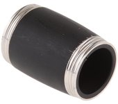 1 pieza Mi bemol clarinete barrilete tubo de tono agudo el tubo de la segunda sección, negro