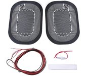 Dc 12v Espejo lateral del coche almohadilla de calefacción del espejo retrovisor universal niebla antivaho espejos calientes rápidos