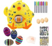 Kit de decoración de huevos de Pascua Máquina de hiladoras de dibujo de huevos
