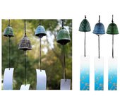 3 Piezas Japanese Furin Wind Chime Nambu Cast Iron Iwachu Bells Set