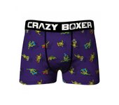 Cartoons Boxeadores locos adolescente mutante tortugas ninja personajes calzoncillos boxeadores Púrpura XXLarge (44-46)