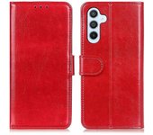 Caja del teléfono a prueba de golpes para Samsung Galaxy A54 5G, caja del teléfono de la cartera Cierre PU cubierta de cuero Flip