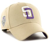 47 Brand Gorra Snapback de la marca 47 - SURE SHOT Caqui de los Padres de San Diego
