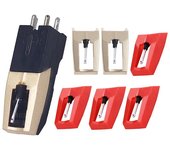 6Pcs Record Player Needle,Record Player with Diamond Stylus Replacement for Recording Player Turnta