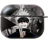 Estuche para Airpods Pro, funda japonesa de anime jujutsu kaisen para Airpods Pro, carcasa de TPU suave 3D Cool