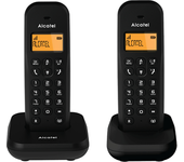 telefono inalambrico duo alcatel e155 negro