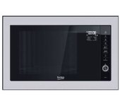 horno microondas integrable beko mgb 25332 bg 25 litros con grill negro