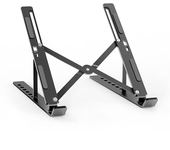 aisens - soporte de sobremesa ajustable para portatil   tablet, gris