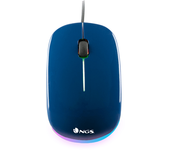 raton ngs addict blue optico 1000dpi usb led blue