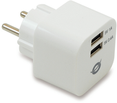 cargador usb pared conceptronic cusbpwr34a 3.4a